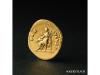 IMPERIO ROMANO. Áureo. 75-79 d.C. TITO. ROMA. Anv.: T. CAESA