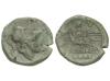 MONEDAS GRIEGAS. Quincunx. 210-175 a.C. LARINUM. FRENTANI. A