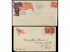 ✉ ESTADOS UNIDOS. 1898-99. Lot of 6 PATRIOTIC covers from th