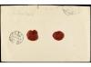 ✉ MARRUECOS. 1923. LARACHE a ALEMANIA. 10 cts. y 20 cts. (3)