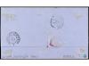 ✉ PORTUGAL. Mu. 37, 39, 41. 1875. PORTO a FRANCIA. 10 reis a