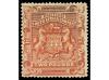 * RHODESIA. Sg. 74. 1897. 2 £ rosy-red, perf. 15. The lot in