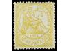 * ESPAÑA. Ed. 149F. 20 céntimos amarillo. Falso postal tipo 