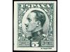 ** ESPAÑA. Ed. 491ecs. 5 cts. verde, ERROR DE COLOR SIN DENT
