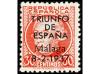 **/* ESPAÑA E. LOCALES PATRIOTICAS: MALAGA. Ed. 53/57. SERI