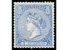 ** ESPAÑA. Ed. 81. 4 cuartos azul. Muy buen ejemplar. 