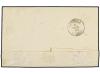 ✉ ESPAÑA. Ed. 52. 1862. MELLID a SANTIAGO. 4 cuartos amarill