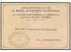 ✉ ESPAÑA. 1873. MADRID a BARCELONA. Tarjeta Postal Precursor