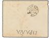 ✉ CUBA. 1896. GUANAJAY a ESPAÑA. Sobre con membrete EJÉRCITO