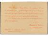 ✉ ESPAÑA. 1889. BARCELONA. Tarjeta postal a imitación de las
