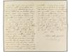 ✉ CUBA. 1896. LOS PALACIOS a ESPAÑA. Sobre con membrete EJÉR
