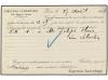 ✉ ESPAÑA. Ed. 47. 1908. IRUN a VIENA. 10 cts. naranja, mat. 