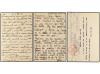 ✉ ESPAÑA. Ed. 81 (3). 1938. Tres tarjetas de 15 cts. franque