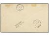 ✉ AFRICA DEL SUR. 1896. KOPJE to NEW YORK. Envelope franked 