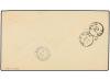 ✉ COLOMBIA. Sc. 131. 1887. OCAÑA a NEW YORK. 5 ctvos. naranj