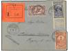 ✉ ETIOPIA. 1932. ADDÍS ABEBA a ALEMANIA. ESPECTACULAR franqu