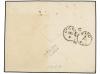 ✉ BARBADOS. Sg. 89, 91, 93. 1885. BARBADOS to U.S.A. 1/2 d. 