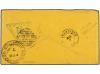 ✉ MEXICO. Sc. 107. 1876. MAZATLÁN a SAN FRANCISCO. 10 cts. n