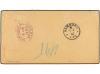 ✉ PANAMA. Sc. 16 (5), F3. 1900. PANAMÁ a ALEMANIA. 2 ctvos. 