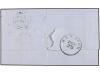 ✉ PERU. 1863. TACNA a NEW YORK. Carta completa, fechadores d