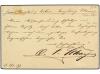 ✉ SUIZA. 1887. BERLIN to SWITZERLAND. 5 pf. lilac postal sta