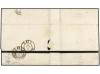 ✉ ESPAÑA. Ed. 108, 109, 110. 1871. BARCELONA a BUENOS AIRES.