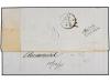 ✉ PERU. 1875. AREQUIPA a NEW YORK. 10 ctvos. rojo, mat. AREQ