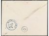 ✉ RHODESIA. 1898. BALAMAYO to GERMANY. 1 d. rose and blue gr