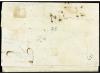 ✉ ESPAÑA: PREFILATELIA. 1802 (8 Mayo). VALL D´UXO a BARCELON