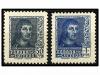 ** ESPAÑA. Ed. NE 58/59. NO EMITIDO. Serie completa. LUJO. C