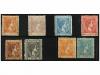 */(*) ESPAÑA. Ed. 162/67, 169/70. Conjunto de sellos hasta e