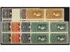 ** ESPAÑA. Ed. 1075/82. CENTENARIO. Serie completa en bloque