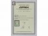 * ESPAÑA. Ed. 47. 2 cuartos verde. PIEZA DE LUJO. Cert. COME