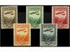 ** ESPAÑA. Ed. 650/54. SERIE COMPLETA, centrajes perfectos. 