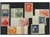** ESPAÑA. Ed. 731/40s. SERIE COMPLETA SIN DENTAR. LUJO. Cat