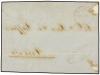 ✉ ESPAÑA: PREFILATELIA. 1863. FRONTAL. ST. GALL a MADRID. Ma