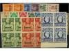 ** MARRUECOS. Sg. 261/75. 1949. COMPLETE set. Block of four 
