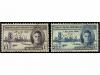 ** FALKLAND. Sg. G17/18s. 1946. COMPLETE set, perforation SP