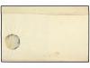 ✉ ESPAÑA. Ed. 6. 1851. ORIHUELA a VALENCIA. 6 cuartos negro,