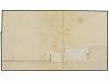 ✉ ESPAÑA. Ed. 1. 1851. ALCAÑIZ a MADRID. 6 cuartos negro, ma