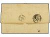 ✉ HOLANDA. 1879. AMSTERDAM to BARCELONA. 2 1/2 cent. lila. P