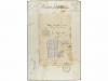 ✉ ESPAÑA. Ed. 107F. 1872. 50 milésimas azul FALSOS POSTALES.