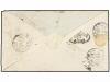 ✉ AUSTRALIA. Ed. 163 (2), 188 (2). 1868. Cover to WURTTEMBER