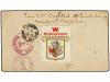 ✉ CANADA. 1915. MONTREAL to USA. 2 cents. green postal stati
