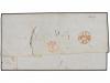 ✉ MALAYA. 1857 (25 August). PENNANG to LONDON. With BEARING 
