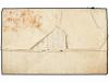 ✉ MEXICO. 1826 (9 Septiembre). VERACRUZ a ESPAÑA. Marca ISLA