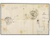 ✉ MEXICO. 1875. VERACRUZ a FRANCIA. Circulada con sellos fra