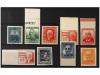 ** ESPAÑA. Ed. 731/40s. SERIE COMPLETA SIN DENTAR. Leves pli