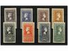 ** ESPAÑA. Ed. 1075/82. CENTENARIO. Serie completa. LUJO. Ca