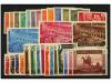 ** ESPAÑA. Ed. 695/710, 711/25. SERIES COMPLETAS. LUJO. Cat.